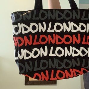 London beach bag never used